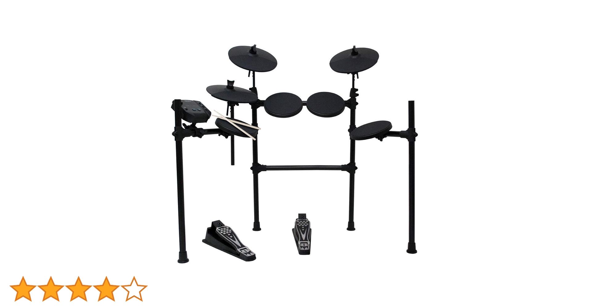 電子ドラム　MEDELI DD401J 美品 MEDELI メデリ 電子ドラム DD401J-DIY KIT ヘッドフォン&教則本/DVD